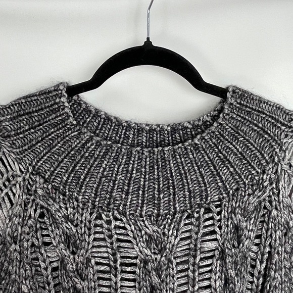 PORTS 1961 Mohair Blend Cable Knit Sweater XS Luxury Designer $780